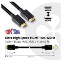 "Club3D HDMI-Kabel A -> A 2.1 Ultra High Speed 10K HDR 2m retail" "Club3D HDMI-Kabel A -> A 2.1 Ultra High Speed 10K HDR 2m retail"