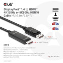 "Club3D Kabel DisplayPort 1.4 > HDMI HDR 8K60Hz aktiv 3m retail" "Club3D Kabel DisplayPort 1.4 > HDMI HDR 8K60Hz aktiv 3m retail"
