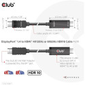"Club3D Kabel DisplayPort 1.4 > HDMI HDR 8K60Hz aktiv 3m retail" "Club3D Kabel DisplayPort 1.4 > HDMI HDR 8K60Hz aktiv 3m retail"