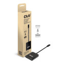 "Club3D MST-Hub USB 3.2 Typ C > 2x DP 4K60Hz St/Bu"