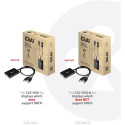 "Club3D Adapter DisplayPort > DVI-D HDCP OFF aktiv St/Bu retail"