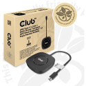 "Club3D MST-Hub USB 3.2 Typ C > 3x DisplayPort 1.4 St/Bu retail"