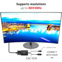 "Club3D Adapter DisplayPort > DVI-D (Active Dual) St/Bu retail"