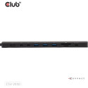 "Club3D USB-C 10in1-HUB >HDMI/3xUSB-C/3xUSB/LAN 8K30Hz PD140W"