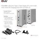 "Club3D 4K ChargingDock USB-C ->6xUSB3/DP/2xHDMI/VGA/LAN 120W"
