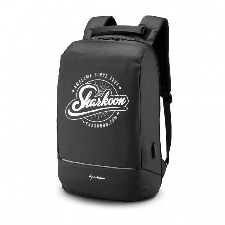 "Sharkoon Backpack (schwarz. 16 Liter)"