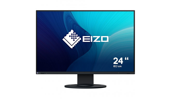 "EIZO 61.0cm (24"") EV2410R-BK 16:10 DVI+HDMI+DP+USB black"