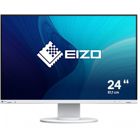 "EIZO 61.0cm (24"") EV2410R-WT 16:10 DVI+HDMI+DP+USB white"
