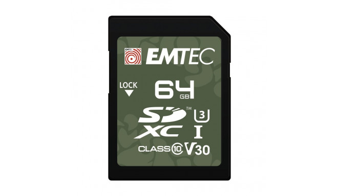 "CARD Emtec 64GB UHS-I U3 V30 Outdoor"