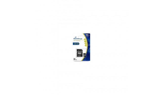 "CARD MediaRange MicroSD 128GB UHS-1 Cl.10 inkl. Adapter"