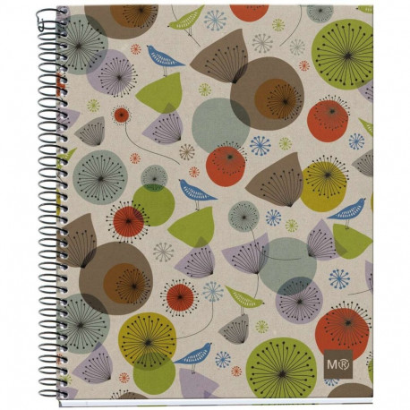 "Miquelrius Notizblock ECOBIRDS Recycle A5 80 Blatt (Speditionsversand)"