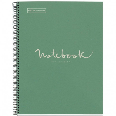 "Eco Emotions Collegeblock DIN A4 kariert mint"