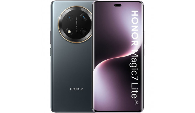 """Honor Magic7 Lite 5G Dual Sim 8GB RAM 256GB - Titanium Black"""