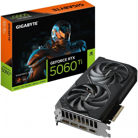 "Gigabyte RTX5060 TI Windforce OC 8GB GDDR7 HDMI 3xDP"