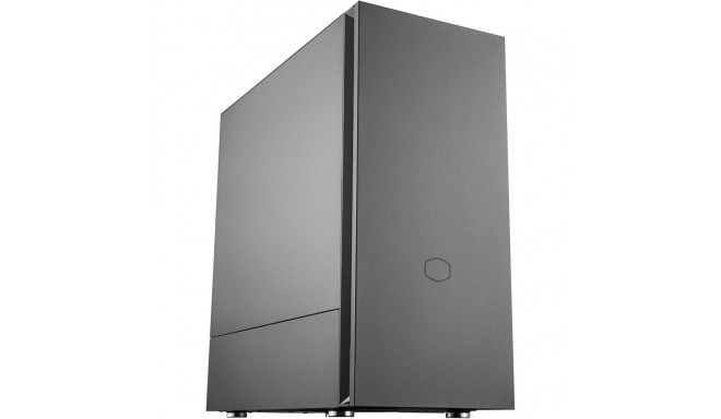 "CoolerMaster Midi Silencio S600 (B) USB 3.2/Steel side"