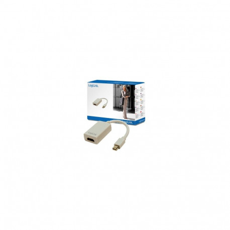 "Logilink Mini DisplayPort to HDMI Adapter. 0.15m. weiß"
