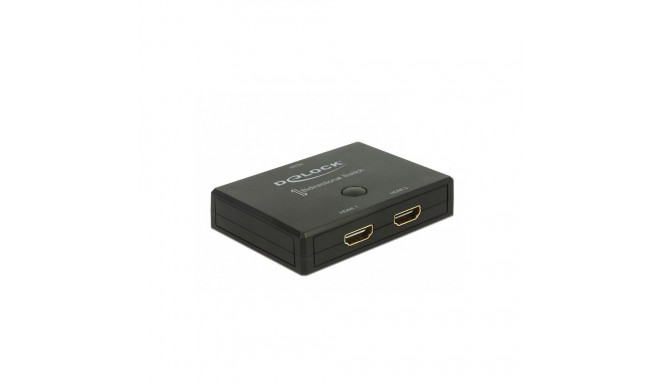 "DELOCK HDMI 2 - 1 Umschalter bidirektional 4K 60 Hz"