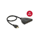 "DELOCK HDMI UHD Switch 3 x HDMI in > 1 x HDMI out 4K mit integriertem Kabel 50 cm"
