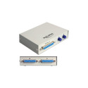 "DELOCK DATA Switch 2-port Parallel manuell"