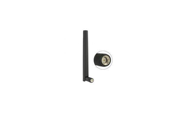 "DELOCK Antenne ZigBee Multi Bluetooth. GSM. LTE. UMTS. WLAN IEEE 802.11 b/g/n SMA 1 - 4.3 dBi omni 