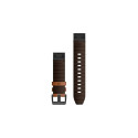 "Garmin Ersatzarmband QuickFit 22mm Leder Braun/Schiefergrau"