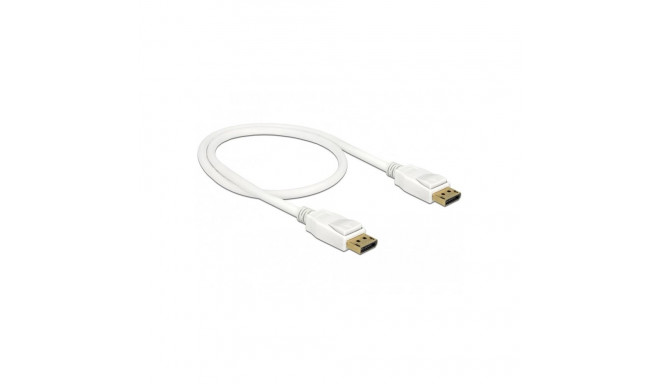 "DELOCK Kabel Displayport 1.2 Stecker > Displayport Stecker 4K 60 Hz 1.5 m schwarz"