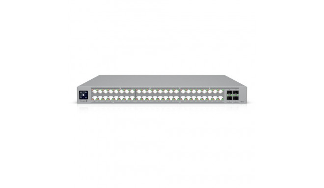 "Ubiquiti Switch UniFi 16x2.5G RJ45/32x10G RJ45/4xSFP28 Managed PoE+++ 2150W 19"" Rack-Mountable. 1.