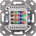 "DIGITUS RJ45Dose Cat6a 2xRJ45 geschirmt Aufputz Signalweiß"
