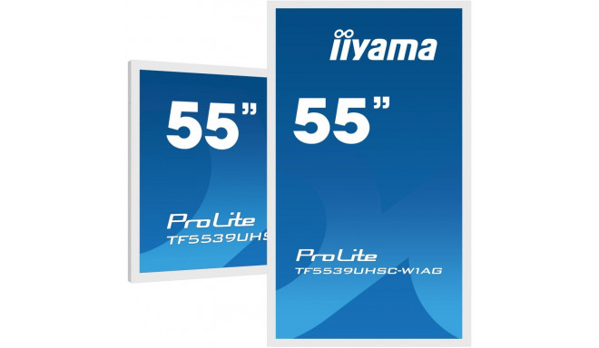"IIYAMA 139.0cm(55"") TF5539UHSC-W1AG 16:9 Touch HDMI+DP (Speditionsversand)"