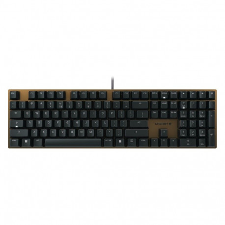 "CHERRY KC 200 MX Corded EU-Layout sw/br MX2A Silent Red"