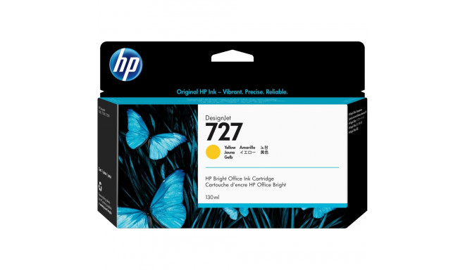 "HP 727 Original Tinte gelb Standardkapazitt 130ml 1er-Pack"
