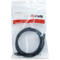 "Equip Patchkabel Cat8.1 S/FTP 2xRJ45 0.50m schwarz LSZH Polybeutel"