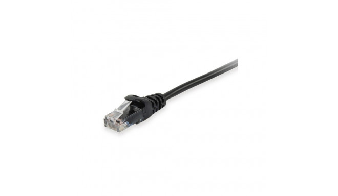"Equip Patchkabel Cat6A U/UTP 2xRJ45 2.00m schwarz LSZH Polybeutel"