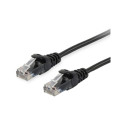 "Equip Patchkabel Cat6A U/UTP 2xRJ45 2.00m schwarz LSZH Polybeutel"