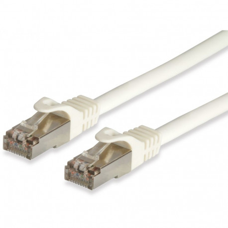 "Equip Patchkabel Cat6A S/FTP 2xRJ45 1.00m weiß Cat7ProLSZH Polybeutel"