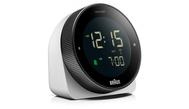 "Braun BC 24 W DCF Funkwecker wei"