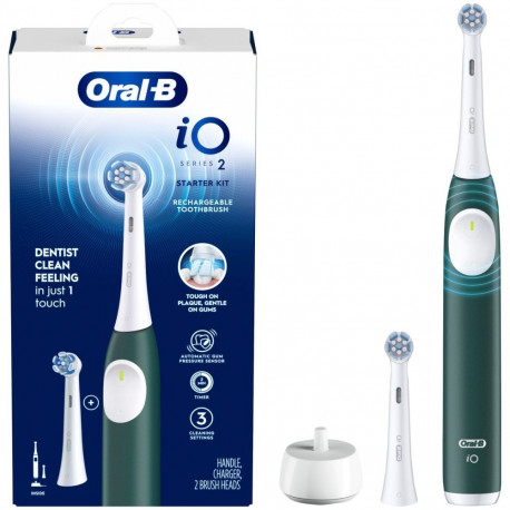 Oral-B elektriline hambahari iO Series 2 reisikarbiga, metsaroheline