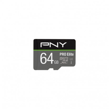 "CARD 64GB PNY PRO Elite MicroXC 100MB/s +Adapter"