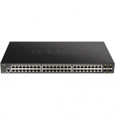 "D-Link DGS-1250-52XMP 52-Port Smart Mgd. PoE+ Gigabit Switch"