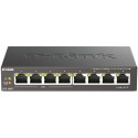"8P D-Link DGS-1008P/E Metall PoE+"