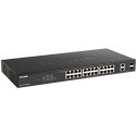 "24+2P D-Link DGS-1100-26MPV2 M RM PoE+"