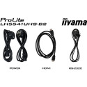 "IIYAMA 139.0cm(55"") LH5541UHS-B2 16:9 3xHDMI+USB IPS 4K retail (Speditionsversand)"