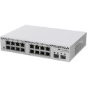 "MikroTik Cloud Smart Switch CSS318-16G-2S+IN . 16x Gigabit. 2x SFP+"