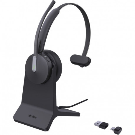 "Yealink Bluetooth Headset BH70 Mono with Stand Teams USB-C/A"
