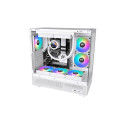 "140mm Thermaltake CT140 Reverse ARGB Sync PC Cooling Fan White 2 Pack"