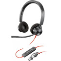 "HP Poly Blackwire 3320 Stereo USB-C Headset +USB-C/A Adapter (213934-01)"