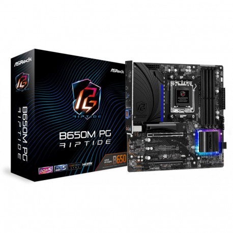 "AM5 ASRock B650M Phantom Gaming Riptide"