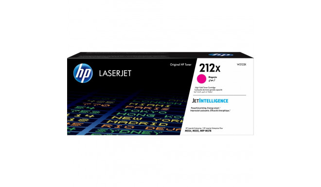 "HP 212X High Yield Magenta Original LaserJet Toner Cartridge"