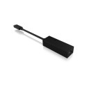 "ICY BOX IB-LAN100-C3 USB-C > Gigabit LAN (ST-BU) Adapter Schwarz"