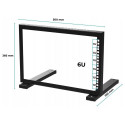 STALFLEX STR19-6U-B rack-statiiv STALFLEX STR19-6U-B rack-statiiv